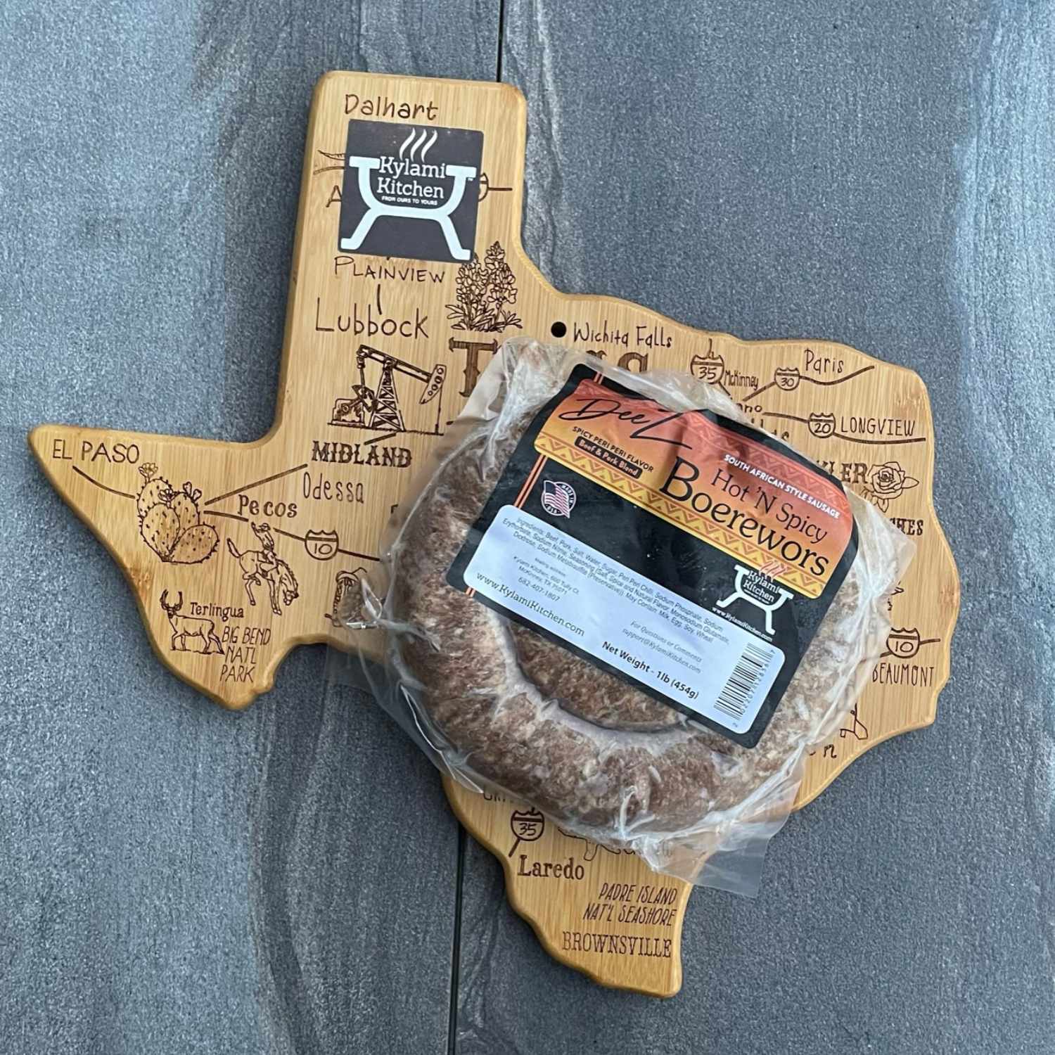 Deez Hot 'n Spicy Boerewors - 'Beef & Pork Blend' ~~Local Pickup