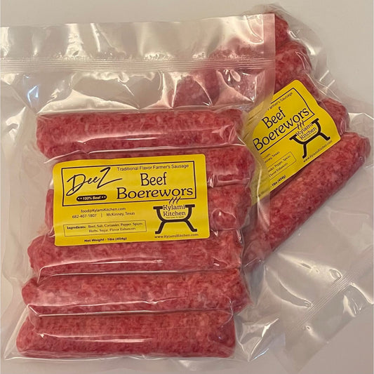 Deez 'Beef Boerewors' - '100% Beef' Boerewors ~~Local Pickup~~